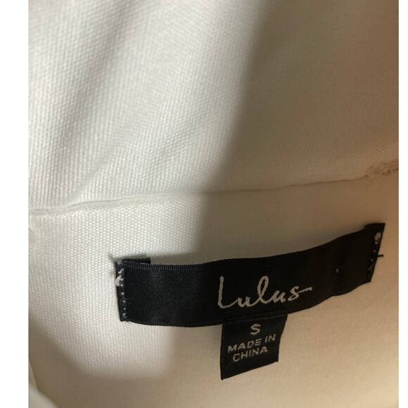 Garden Wanderings White Floral Print Sleeveless Mini Dress Size Small - Picture 6 of 7